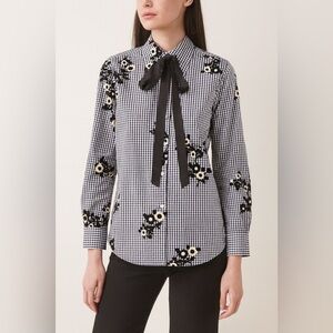 Marc Jacobs Gingham Button-Down Blouse size 6